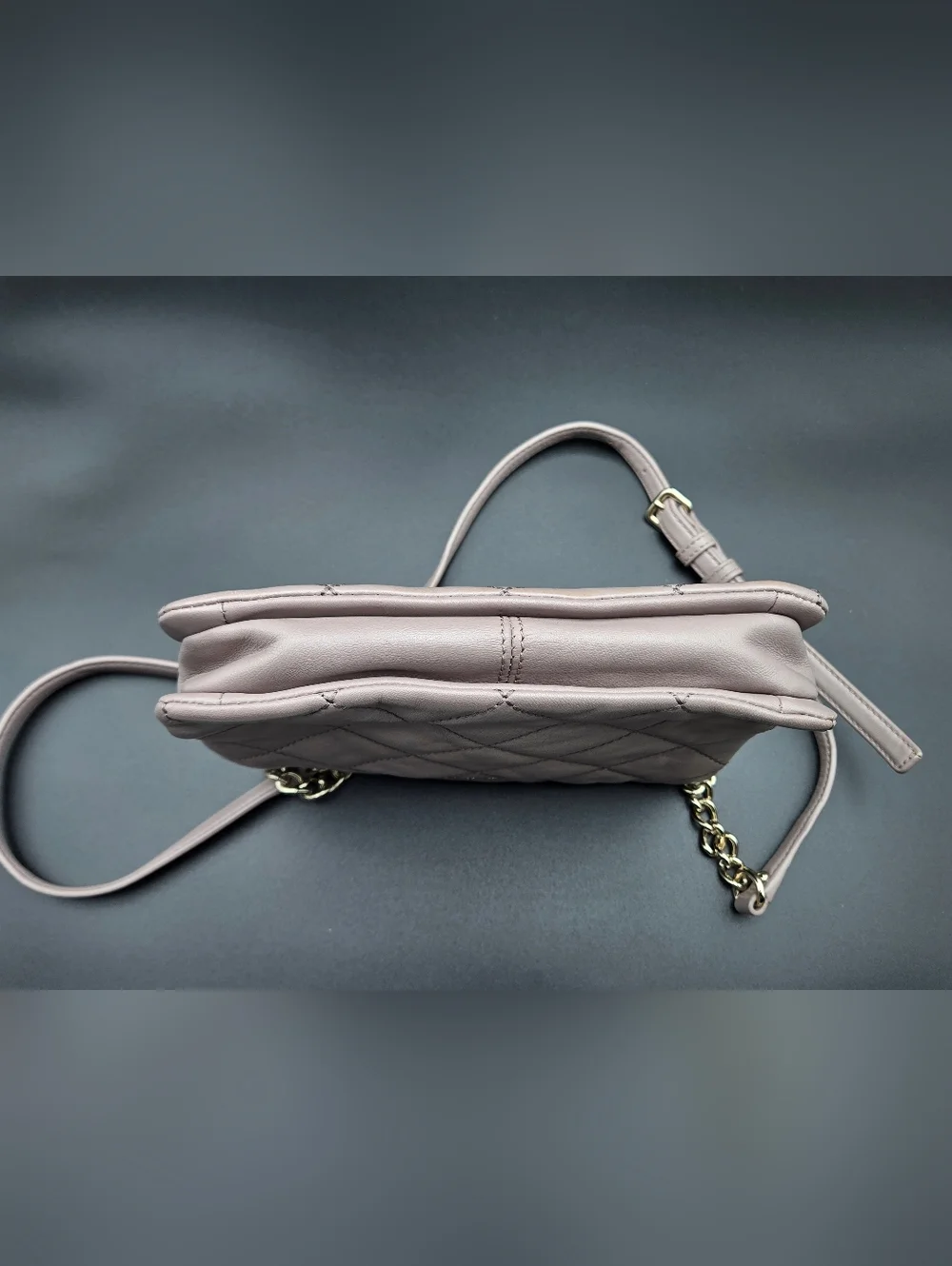 Kate Spade Emerson Place Harbor‎ Quilted Leather Crossbody Taupe Porcini